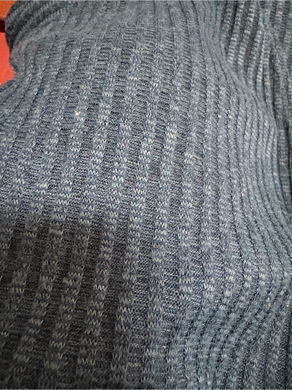 Olivia Rae Long Open-Front Ribbed Cardigan - Teal Green - Picture 8 of 8